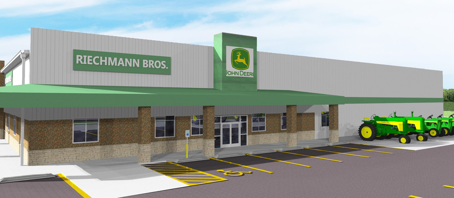 Riechmann Bros. John Deere | Poettker construction design-build, dealership